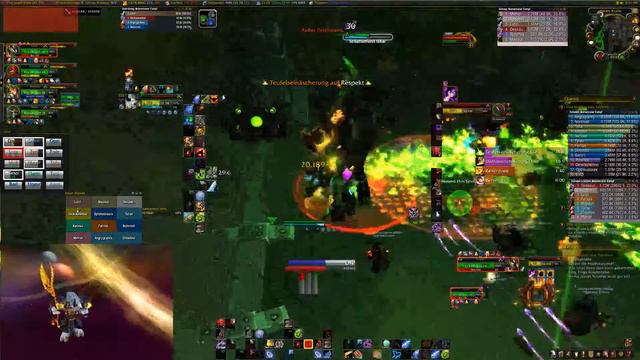 WoW World of Dreanor Prepatch Hellfire Citadel Heroic Blood DK PoV Stream смотреть онлайн