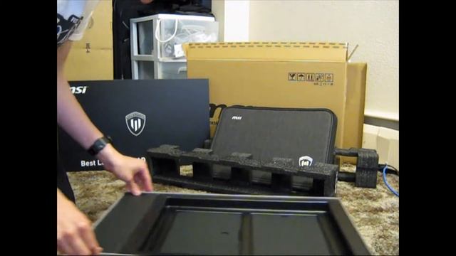 MSI WS60 Unboxing смотреть онлайн