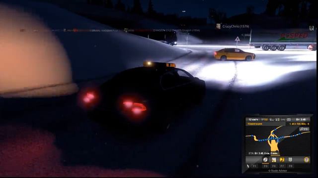 ETS 2 Полная жесть на 2 сервере смотреть онлайн