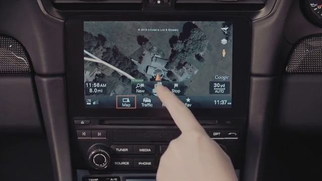 How to use Online POI search, Google Earth and Google Streetview on the PCM смотреть онлайн