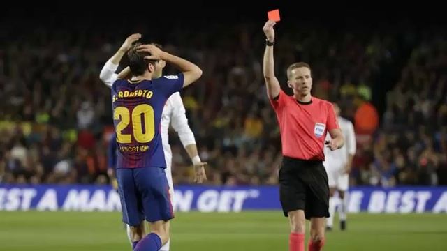 ★⚽️Roja directa a Sergi Roberto por supuesta agresión a Marcelo⚽️★ смотреть онлайн