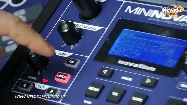 Novation Mininova Synthesiser Demo @ PMT
