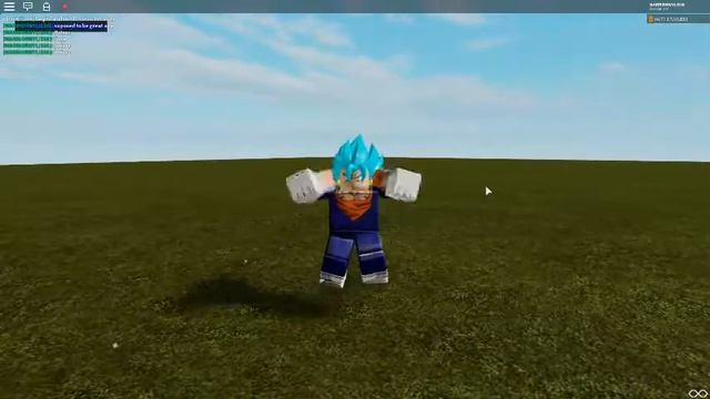 Roblox R15 Goku Script Showcase смотреть онлайн
