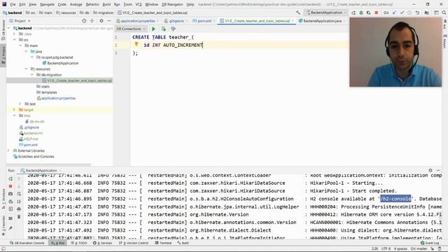 Initializing your DATABASE structure with FLYWAY смотреть онлайн