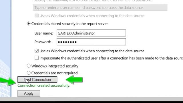 How to Quickly Test the SSRS Data Source Connection смотреть онлайн