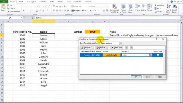 Simple Automatic Raffle Draw in Excel смотреть онлайн