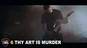 ТОП 10 ЛУЧШИХ DEATHCORE ГРУПП l ROCK NEWS