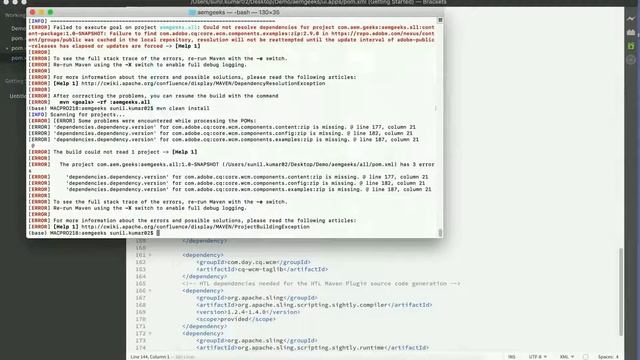 AEM Tutorial #1 | Maven Archetype | Create AEM project using Maven Archetype смотреть онлайн