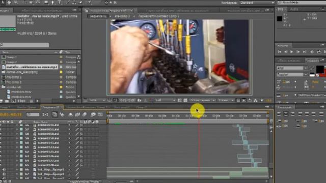 Обработка видео для рекламного ролика автосервиса. смотреть онлайн