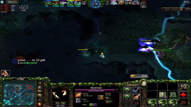 DotA 1 RGC - Monkey King, Shadow Fiend, Slardar Gameplay #47