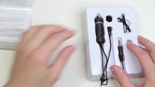 Audio Technica ATR3350 - полная распаковка петличного микрофона (Unboxing) смотреть онлайн