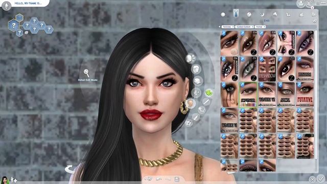 CAS Alpha CC || Serena Priestley || The Sims 4 смотреть онлайн