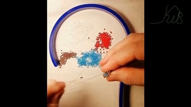 Сережки снежинки из бисера (новинка) смотреть онлайн