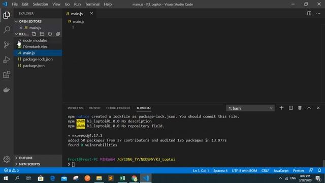 B11 Nodejs Express смотреть онлайн