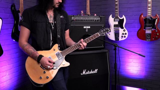 Gretsch G5222 Electromatic Double Jet - An Affordable Malcolm Young Signature Guitar? - AC/DC Vibes смотреть онлайн
