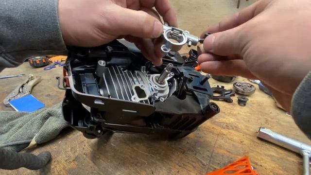Echo 2511t Tear Down For Ported Cylinder Install смотреть онлайн