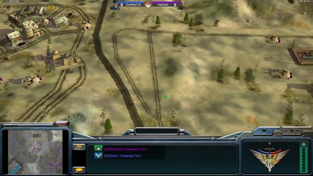 Command & Conquer: Generals Zero Hour - USA Air vs GLA Toxin - TOP REPLAY смотреть онлайн