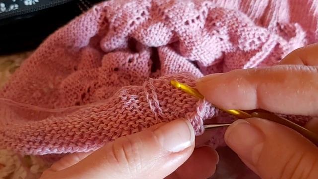Способ закрытия петель по краю изделия смотреть онлайн