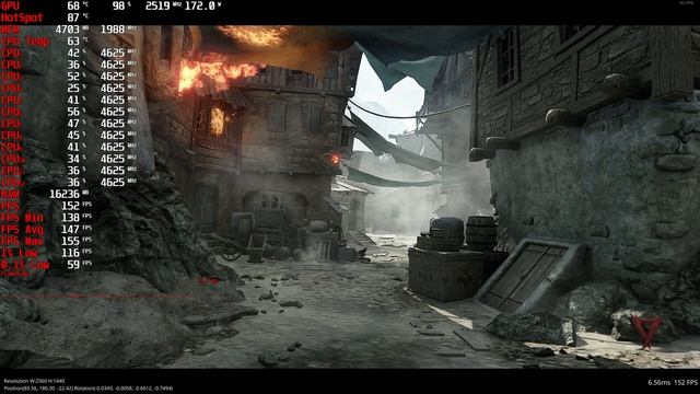Warhammer Vermintide 2 2k,1440p benchmark r5 5600x,RX 6700 XT FSR 1.0 dx12 смотреть онлайн