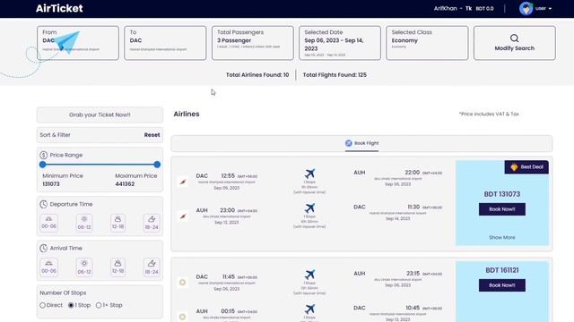 Airticket booking system | travelport xml API | react | Django | Node #react #reactjs #project смотреть онлайн