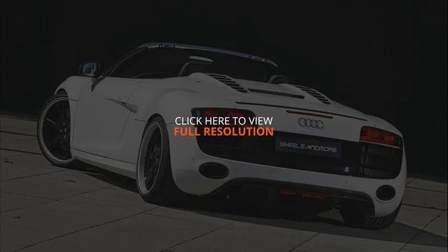 audi r8 spyder смотреть онлайн