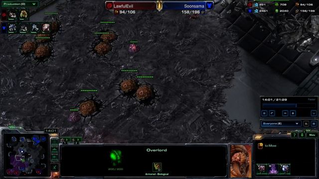 Starcraft - 200 / 200 Hindsight : Episode 5, ZvT Orbital Shipyard смотреть онлайн