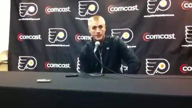 Paul Holmgren on concussions to Chris Pronger and Claude Gi смотреть онлайн