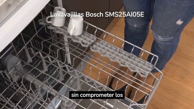 Reseña Bosch SMS25AI05E - Lavavajillas