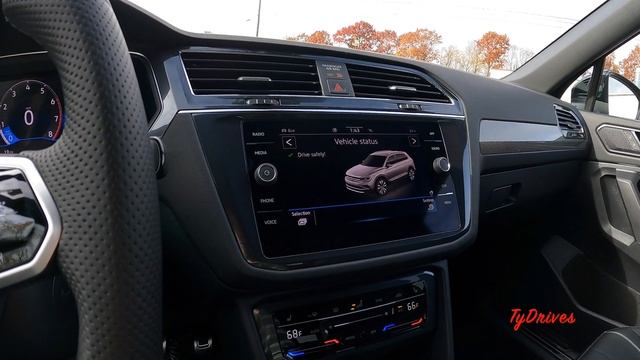 2023 VW Tiguan (SE R-Line Black) - Full Features Review & POV Test Drive смотреть онлайн