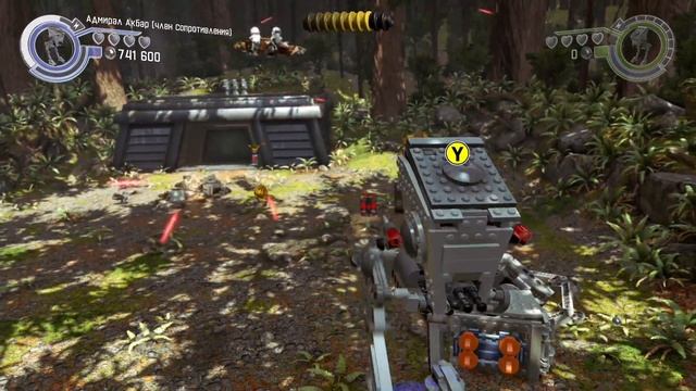 LEGO Star Wars: The Force Awakens. #19. Битва при Эндоре (Свободная игра, 100%) смотреть онлайн