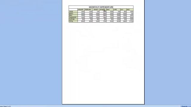 Print Preview in Excel смотреть онлайн