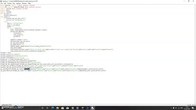 How to make qr code generator with graphics in python | Technical Route смотреть онлайн