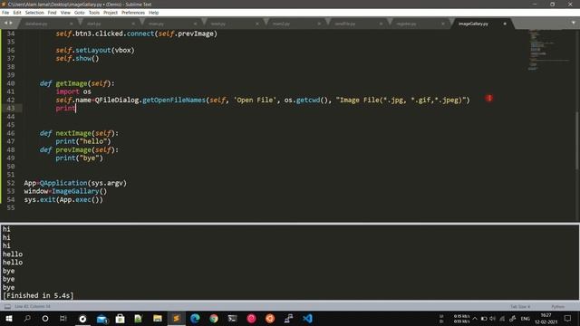 Python Pyqt5 Project | Image Gallery | Mini Project [Hindi] смотреть онлайн