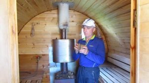 Баня-бочка. 5 лет эксплуатации