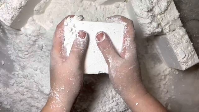 16 Blocks of Gritty Easy Grip w/Cornstarch | Oddly Satisfying | ASMR | Sleep Aid смотреть онлайн