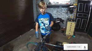 Как снять вилку и руль с велосипеда "Орленок" | Собираю вельчик мечты #1