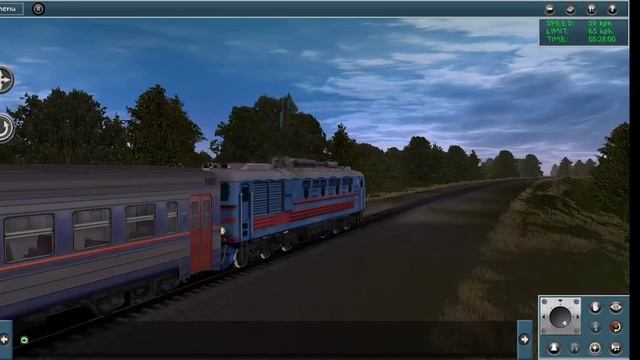 Покатушки на пригородном поезде по карте Торжокская - Дятлово