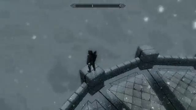 Skyrim Jump from Atop the College.mp4 смотреть онлайн