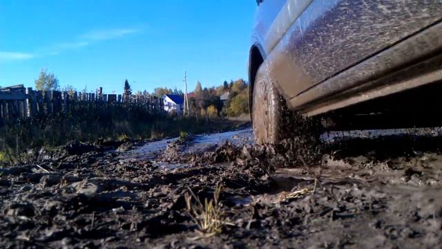 Ford Fusion и грязь