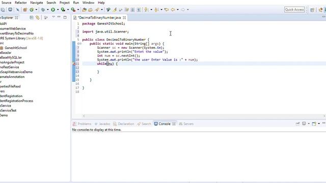 Java code to Convert Binary Number to Decimal Number смотреть онлайн