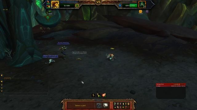 WOW - Pet Battle - Pilfer - Full Dragon Team смотреть онлайн