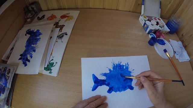 Кляксография  Занятие 1