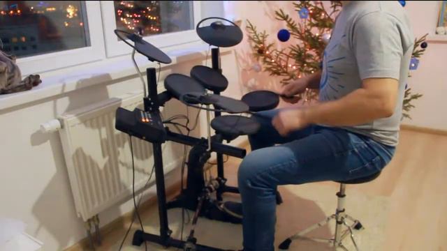 Blink 182 - I won't be home for Christmas (DRUM COVER BY ANTON BARABAN) смотреть онлайн