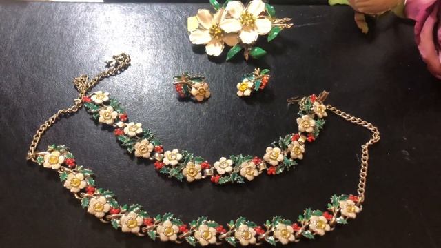 vintage parure: винтажная парюра! 1950 сет от английского Exquisite смотреть онлайн