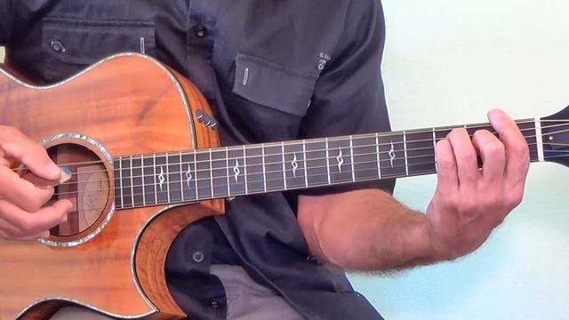 How to play Long Long Time - Guitar Lesson смотреть онлайн