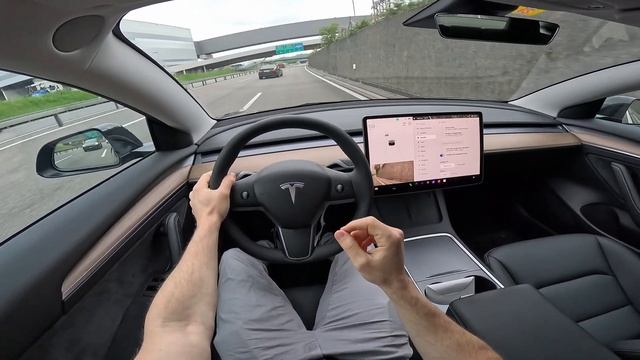 New Tesla Model 3 Standard Range RWD Test Drive 2023 смотреть онлайн