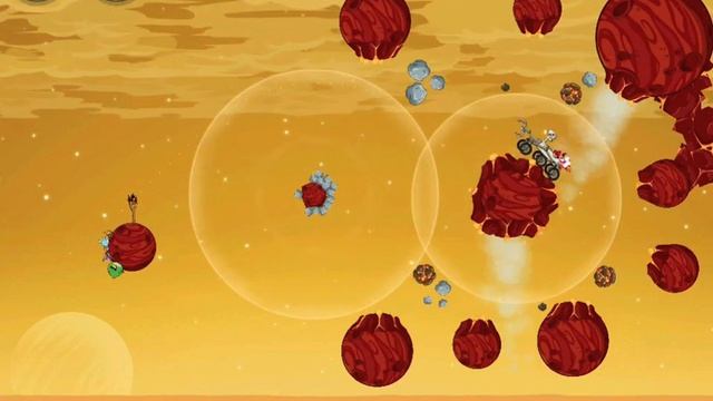 Angry Birds Space Red Planet 5-30 Walkthrough 3-Star смотреть онлайн