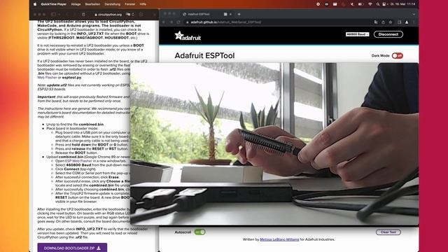 How to get Circuitpython on your ESP32-S3 | Tutorial | смотреть онлайн