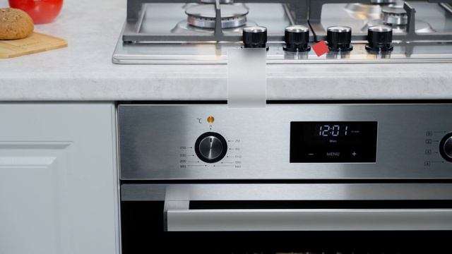 Видеообзор газовой варочной панели 1T2 BGM341 12 X3 и электрического духового шкафа 1U5 BDE112 708X смотреть онлайн