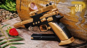 Как сделать CZ 75 Czechmate Parrot из дерева? Warface DIY | Золотой лобзик